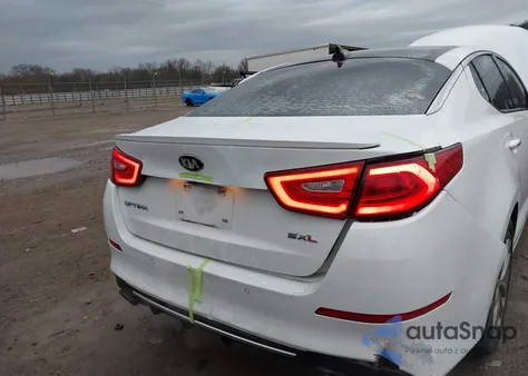 2015 Kia Optima Sxl Turbo из США, поврежденный, VIN 5XXGR4A62FG448553